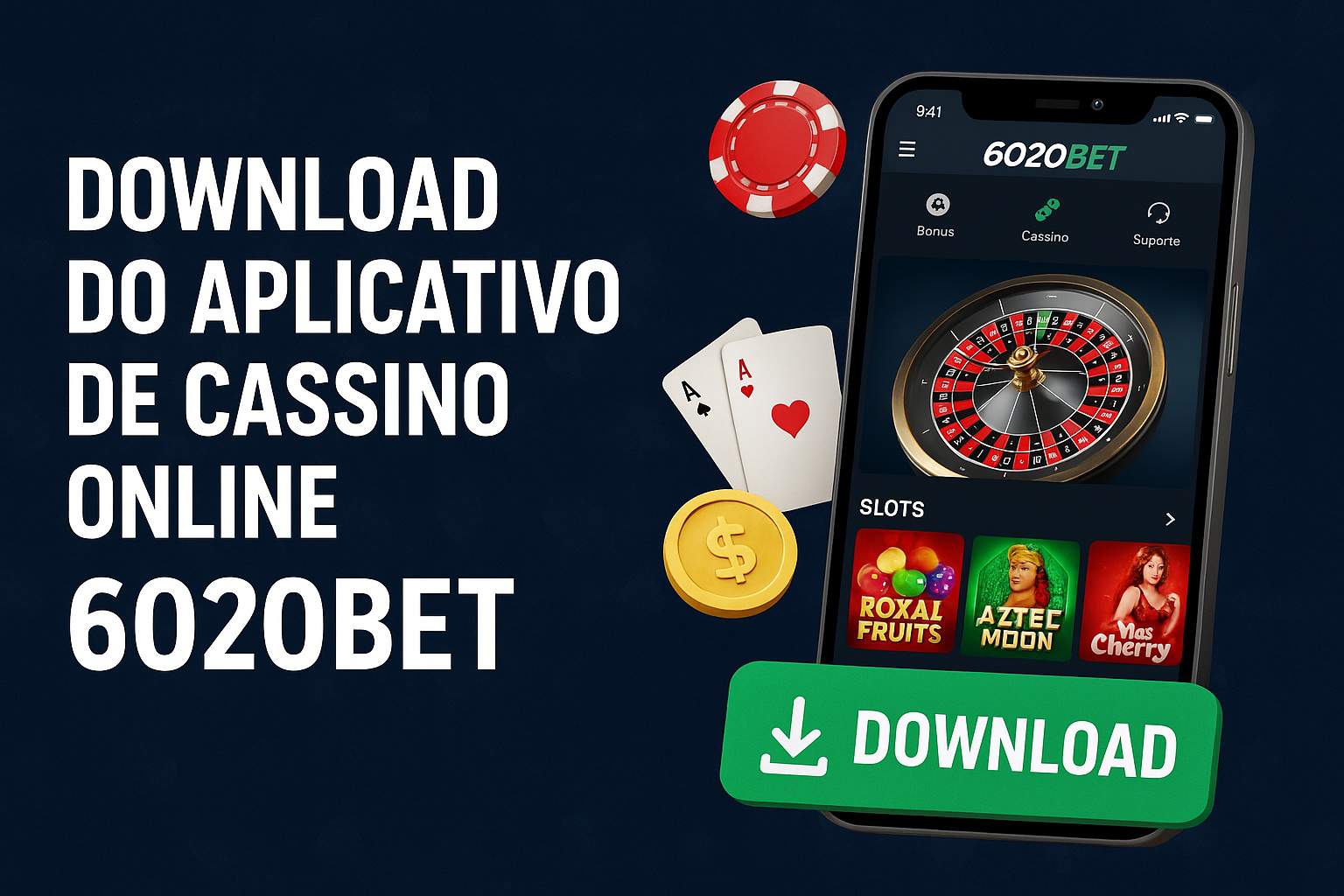 Baixar o 6020BET Cassino App